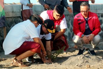 Wyndham resort in Bali plants 1,000 trees