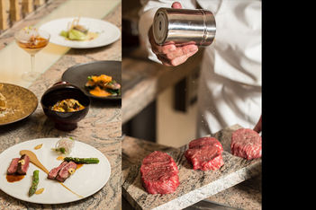 Gourmet cuisine at Mark's Teppanyaki