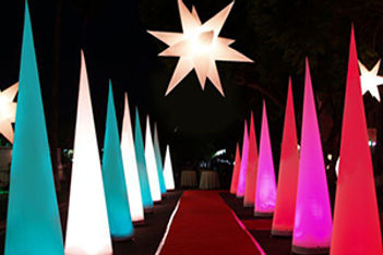Props to liven up events 