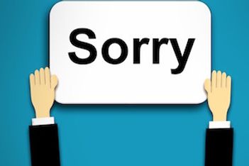 How to successfully apologise to your customers