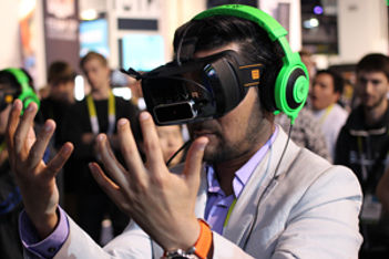 Marketing events with virtual reality