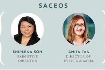 SACEOS appoints Shirlena Soh and Anita Tan