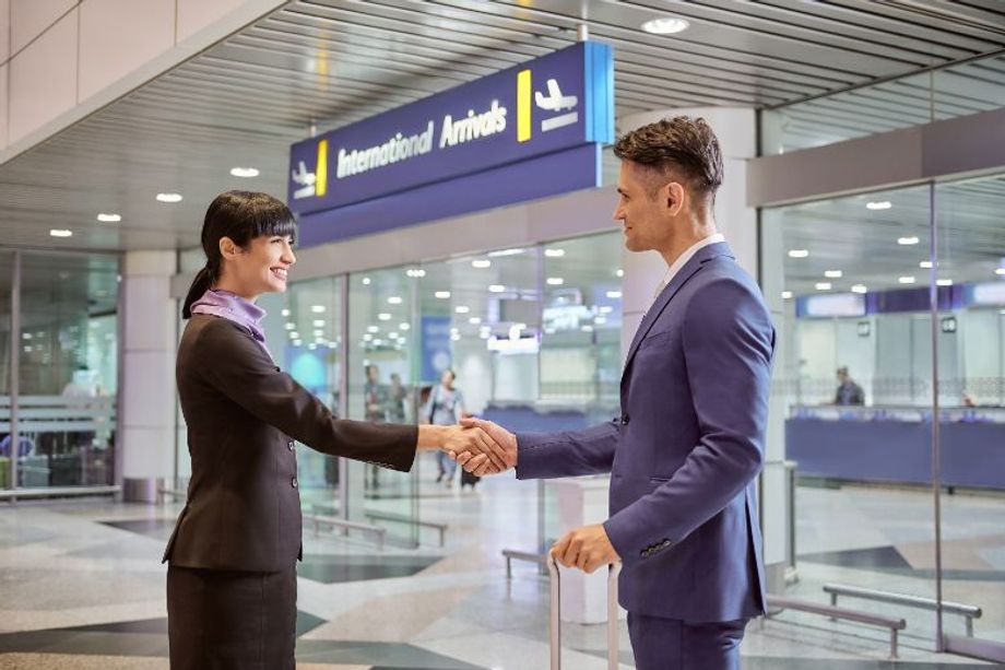End-to-end airport services include 'meet and greet' ambassadors for corporate travellers.