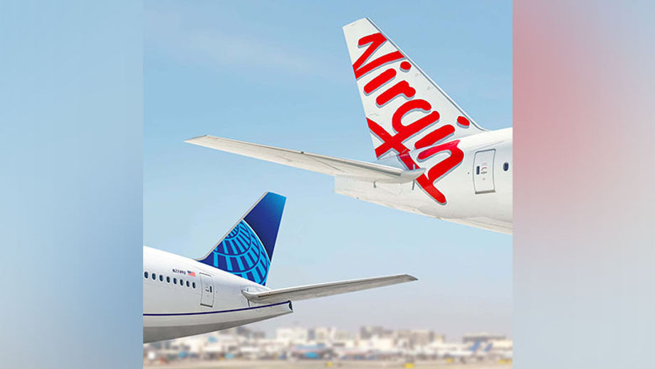 Benefits of the United-Virgin partnership include codeshare flights and more one-stop connections to cities in the US, Australia, Mexico, the Caribbean and South America.