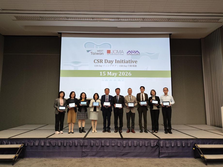 Green together: Venues in Taiwan and Japan unite to observe CSR Day.