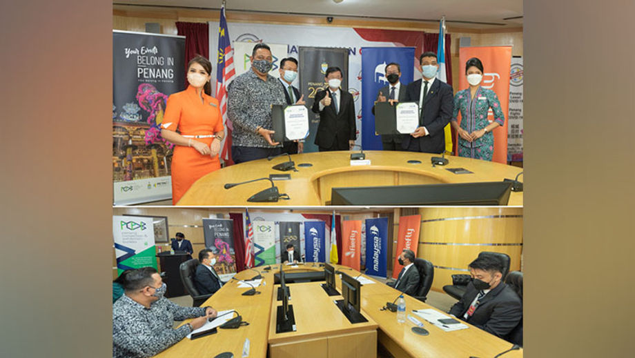 PCEB and MAG sign MoU to strengthen Penang's position as a well-connected MICE destination.