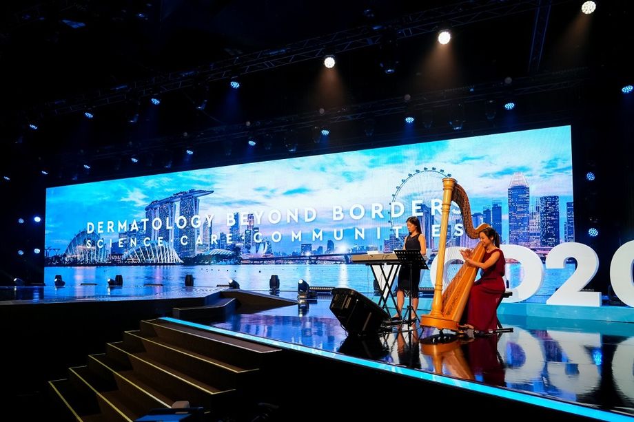 Music to the ears: performers at The 25th World Congress of Dermatology (WCD) Singapore 2023.