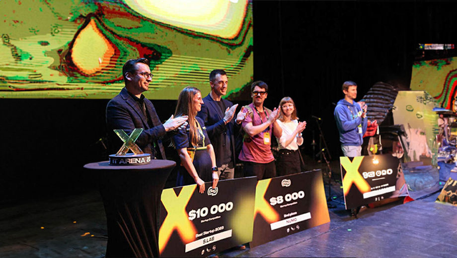 Startup Competition winner, S.Lab team, offers a replacement for polystyrene with eco-packaging made from mushrooms and hemp which decomposes within 30 days.