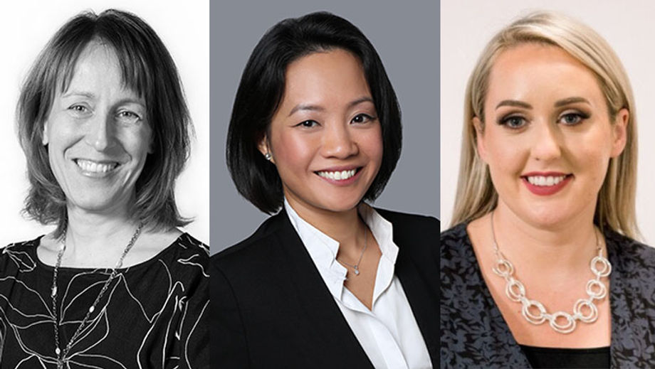 [From left] Jack Morton MENA's Rebecca Amey, Pico Group's Jessie Ng and TECs Natalie Crampton share their insights on being part of Dubai Expo 2020.
