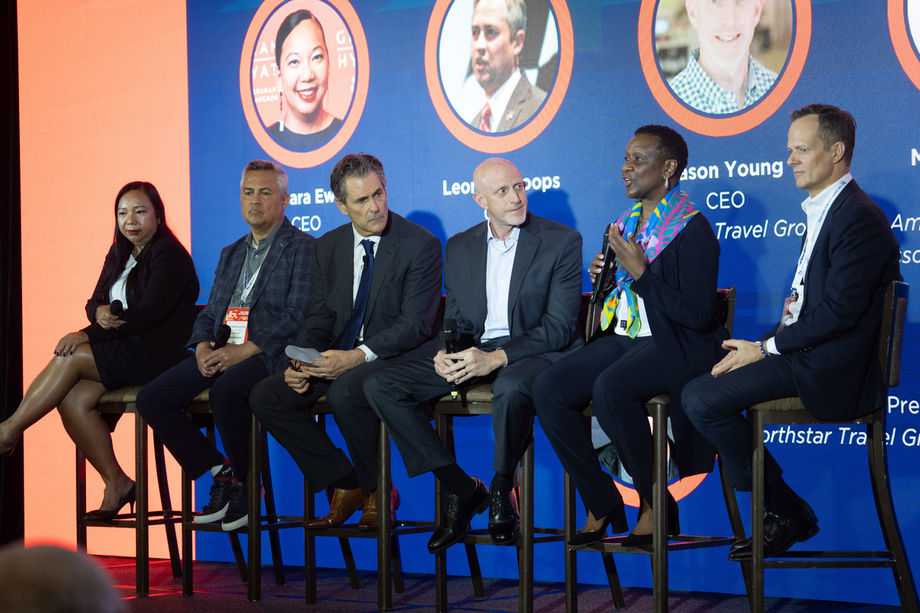 A lively panel discussion at The Meetings Show Asia Pacific 2024.