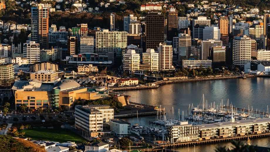 Sunrise in Wellington.