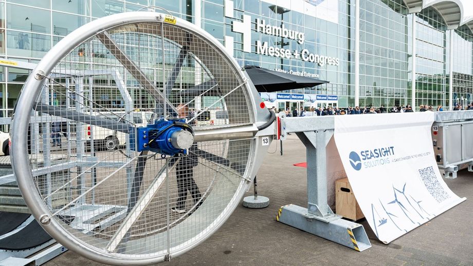 Entrance of WindEnergy Hamburg 2024