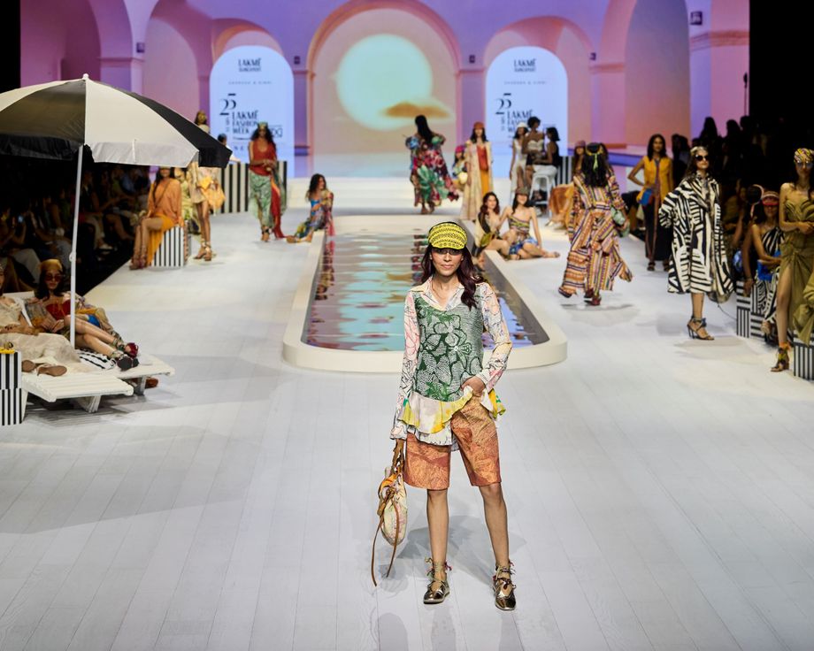 An Ibiza pool party built from ground zero for Lakmé Fashion Week 2025.
