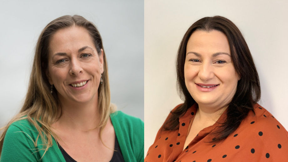 Professors Irene Penesis (left) from the Australian Maritime College and Gretta Pecl (right) from the University of Tasmania have been appointed as ambassadors for Business Events Tasmania's Visionary Program.