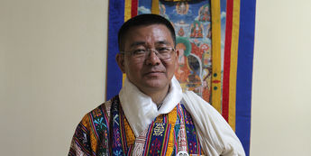Dorji Dhradhul, the director general of DOT Dorji Dhradhul, the director general of DOT