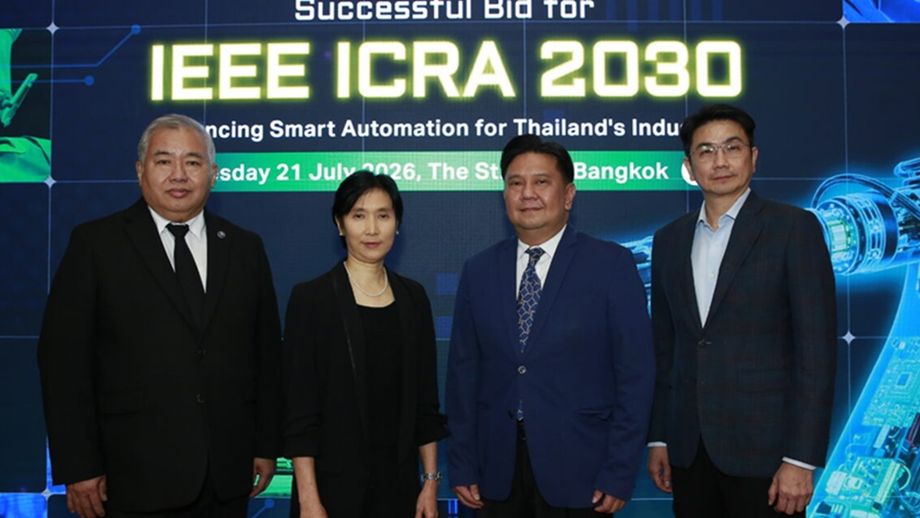 The destination projects IEEE ICRA 2030 will generate 1.06 billion baht in economic activity.