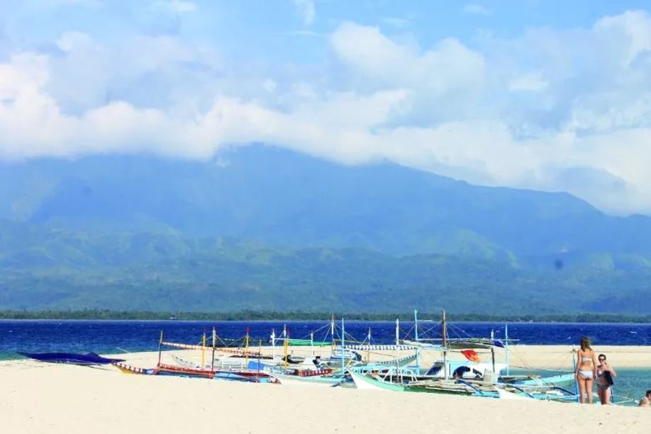 Pristine beaches in Iloilo.