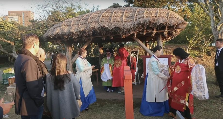 KTO's second virtual site inspection brought virtual attendees to Jeju Folk Village.