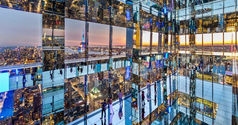 Observation deck at SUMMIT One Vanderbilt in New York City.