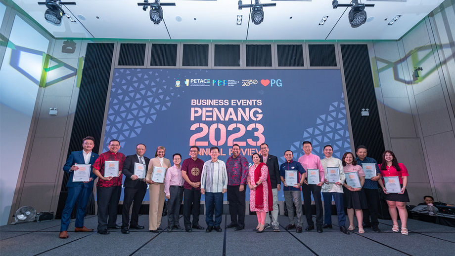 Business Events Penang 2023 Annual Review took place at Penang Marriott Hotel.