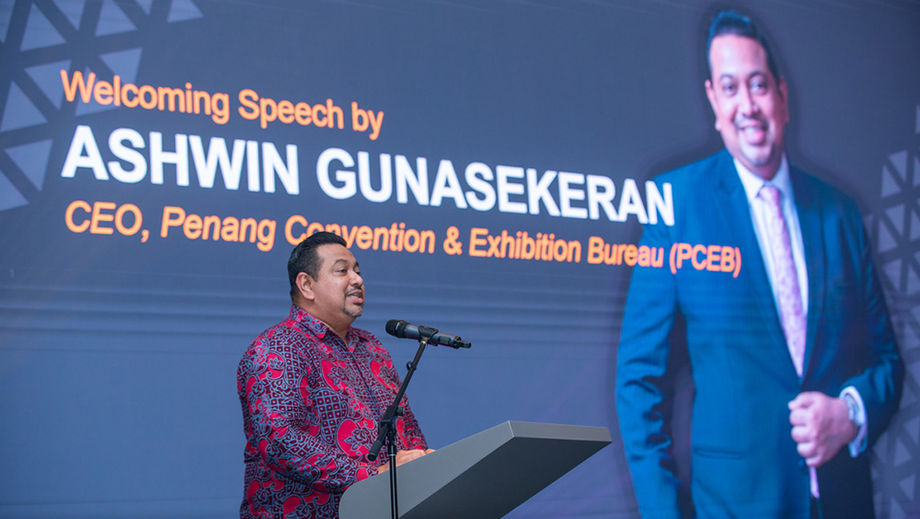 Penang Convention & Exhibition Bureau’s Ashwin Gunasekeran.