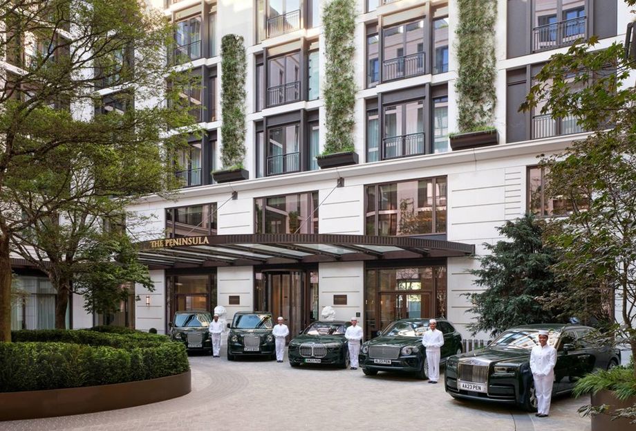 The Peninsula London opened in September 2023.
