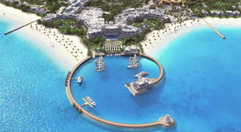 Hilton Salwa Beach Resort & Villas offers 3.5km of private beaches, accessible from 30 villas that each come with individual pools and gardens.