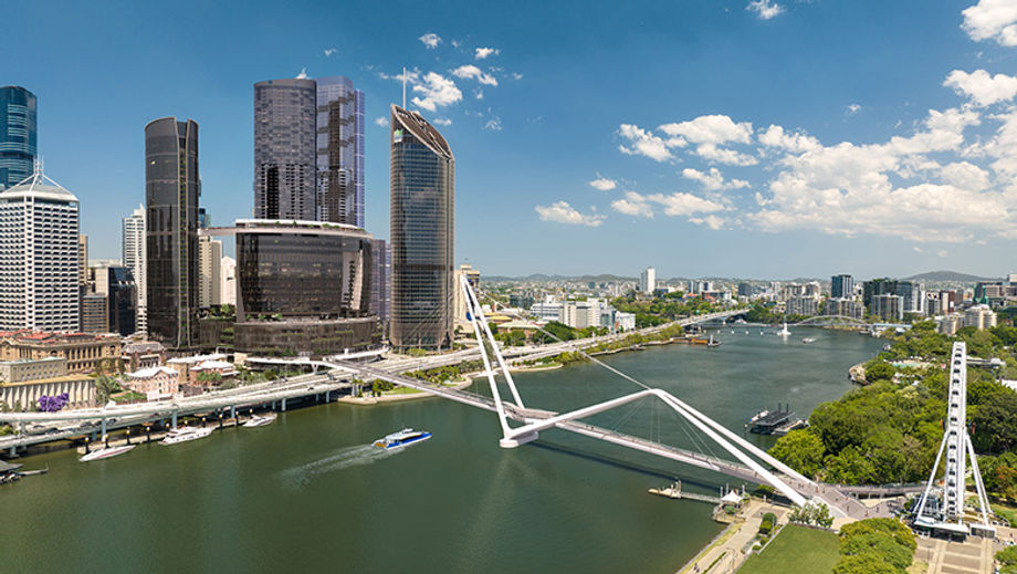 Queen’s Wharf Brisbane, the city’s newest lifestyle and MICE precinct: where the Star Brisbane Event Centre is located.
