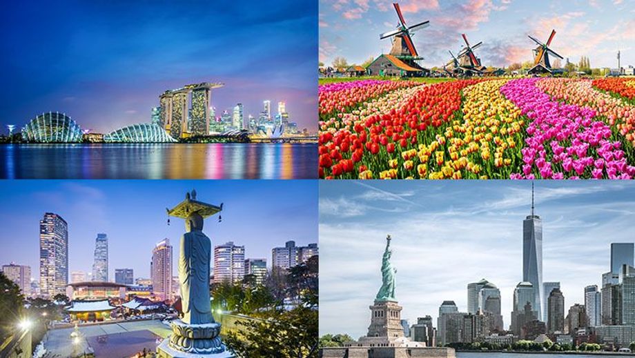 Under Singapore's VTL arrangement, multi-city itineraries are allowed if travellers meet the 14-day travel history requirement, which includes transit countries.
