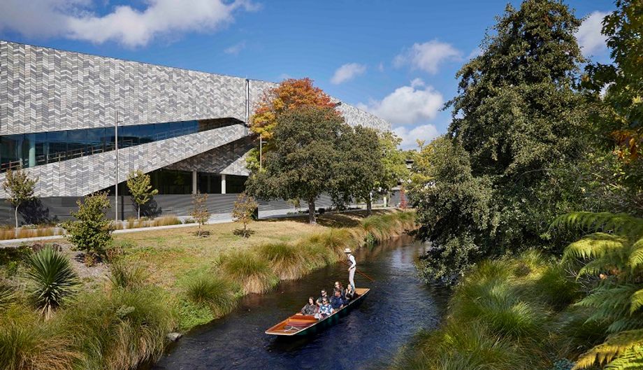 The Te Pae Christchurch Convention Centre along the Ōtakaro Avon river officially opened on 17 December.