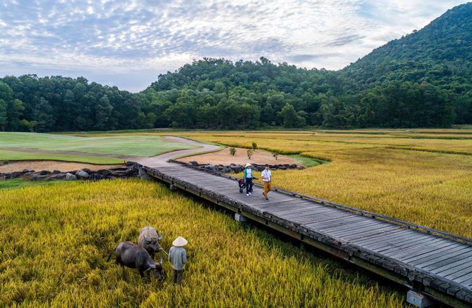 Beauty in Central Vietnam: golf enthusiasts will focus on sustainable golf course stewardship at the AGIF Danang Conference.