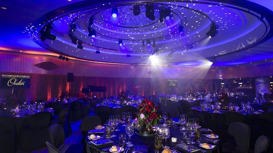 The Pavilion at Arts Centre Melbourne can hold up to 700 people for cocktails and 350 people in theatre-style.