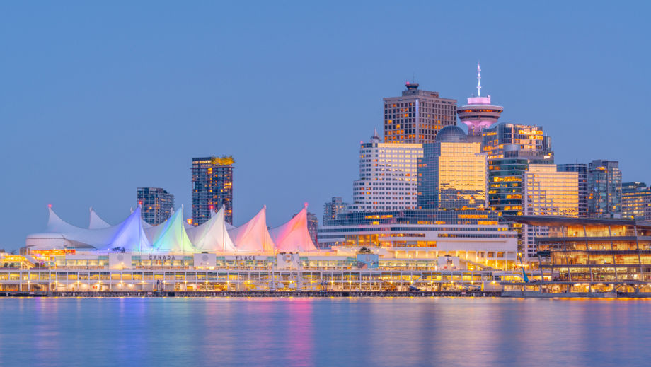 Downtown Vancouver boasts a wide range of rooms and venues for MICE groups, including the LEED-certified Vancouver Convention Center.