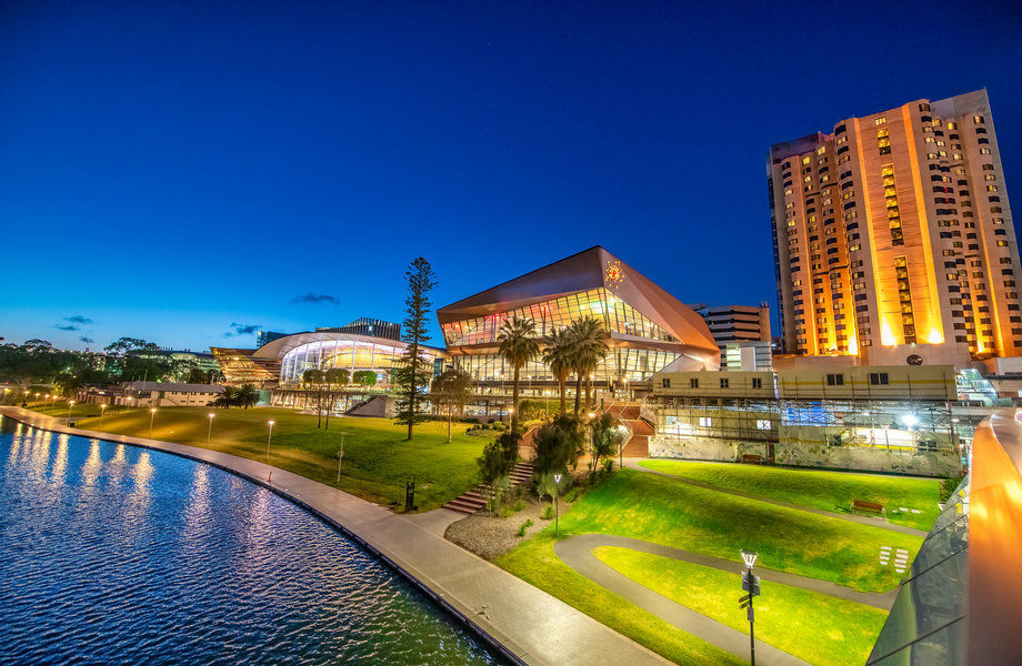 The Adelaide Convention Centre (ACC) is a world-class venue located by the River Torrens, offering flexible spaces for events while prioritising sustainability, wellness, and connectivity.