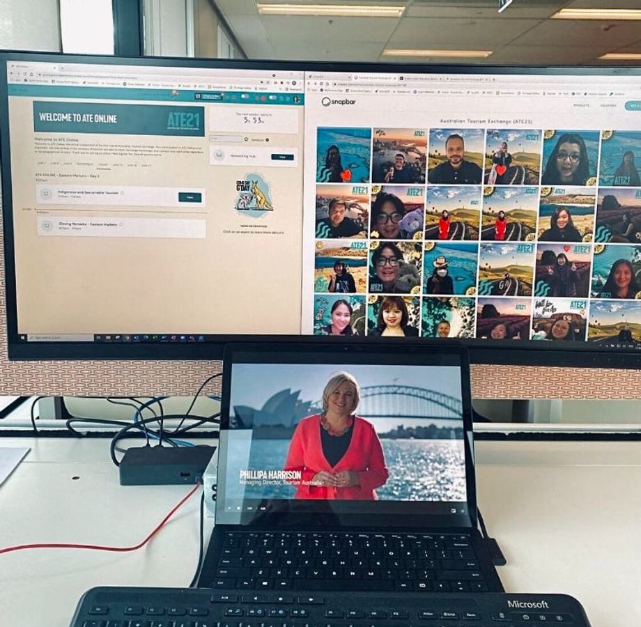 The second part of ATE21 saw global delegates connecting virtually with Australia-based sellers from 10-17 June.