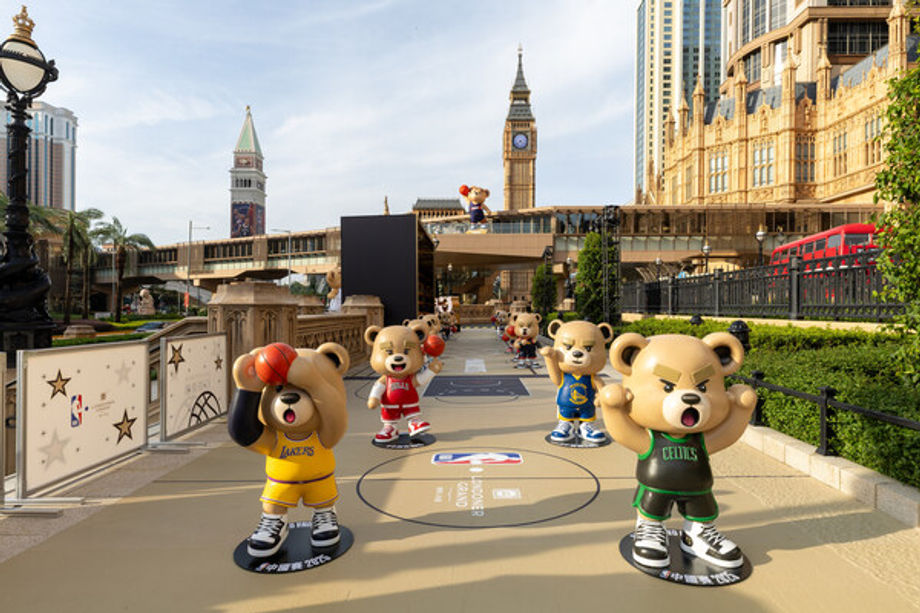 G Bear exhibition spanned The Venetian Macao and The Londoner Macao.