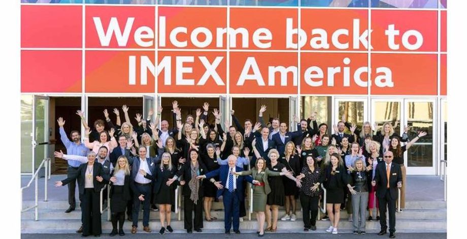 IMEX America's on-site team at the end of the show.