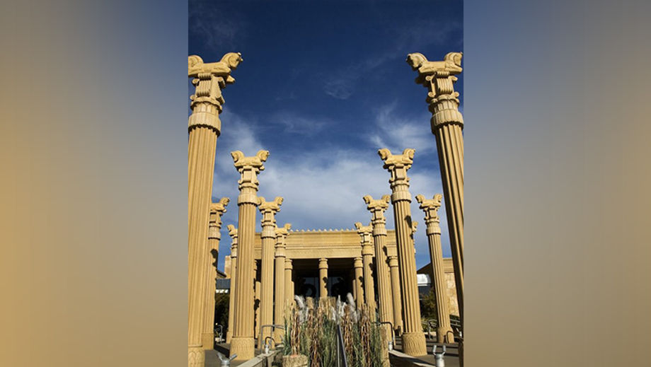 Persepolis, the ancient capital of the kings of the Achaemenian dynasty of Iran.
