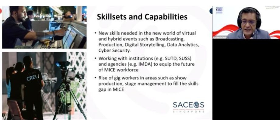 Collaboration among adjacent industries is critical for entrenching new skills, says SACEOS' Aloysius Arlando.