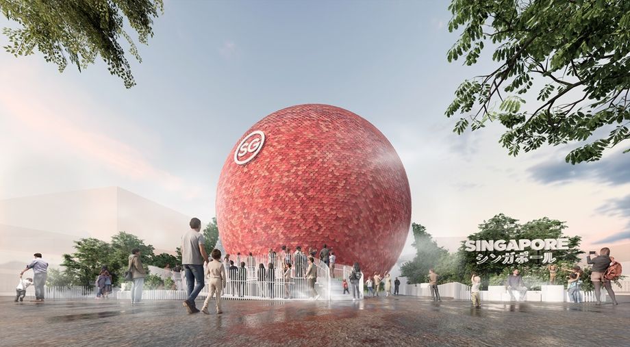 Named “The Dream Sphere”, the pavilion will showcase interactive multimedia and art installations featuring Singapore artists, displaying the collective spirit of Singaporeans.