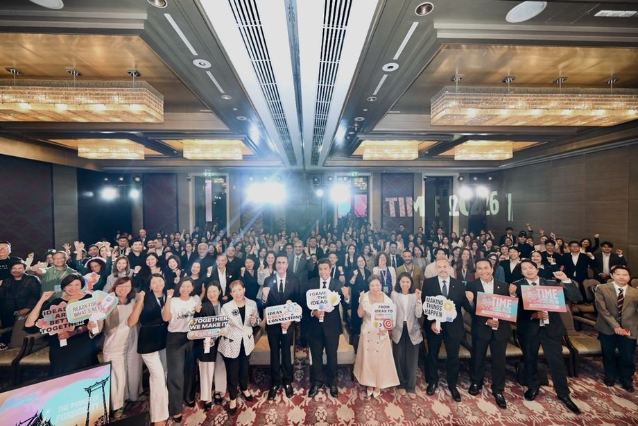 TIME 2026 - group shot in ballroom