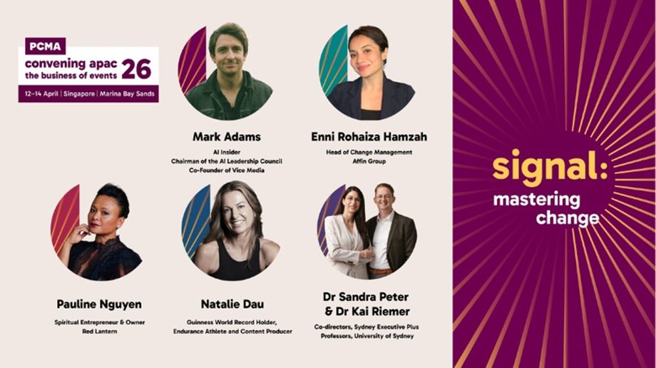 PCMA Convening APAC 2026 unveils keynote lineup.