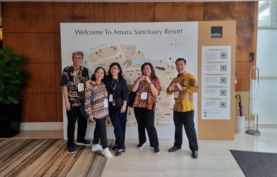 Delegates at Amara Sanctuary Resort Sentosa.