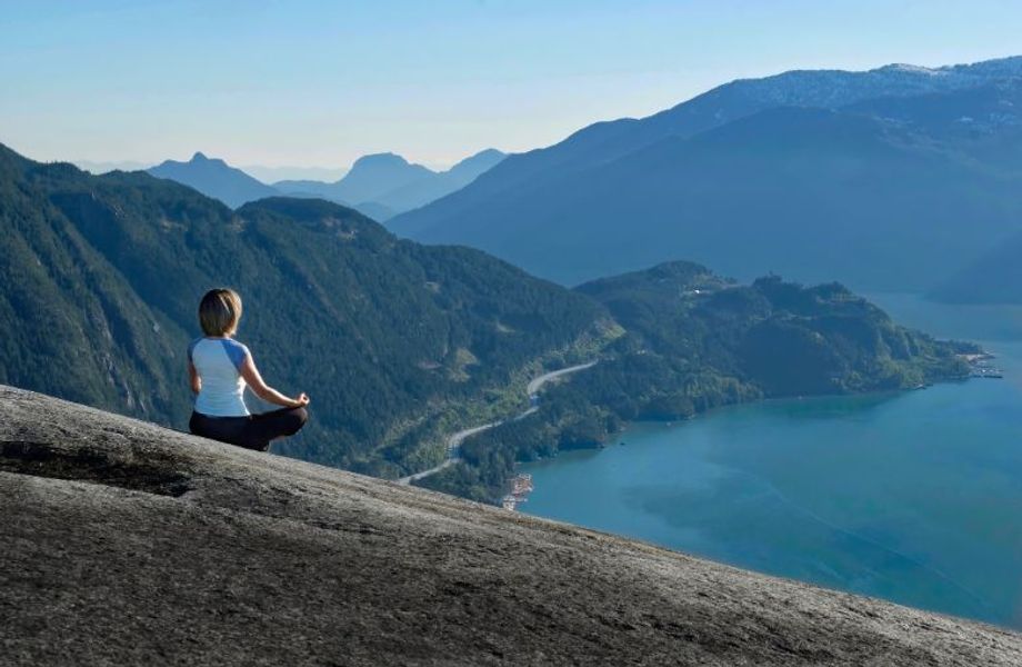 Close your eyes and you could be anywhere... the summit kicked off with a virtual meditation session that helped delegates focus and get ready for the day.