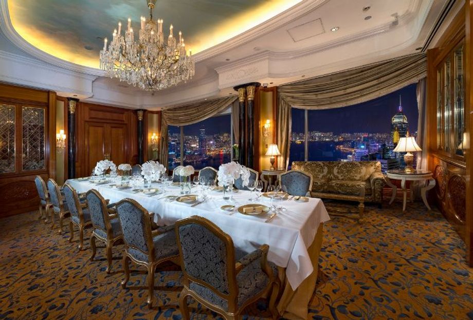 HK Shangri-La Burgundy Room