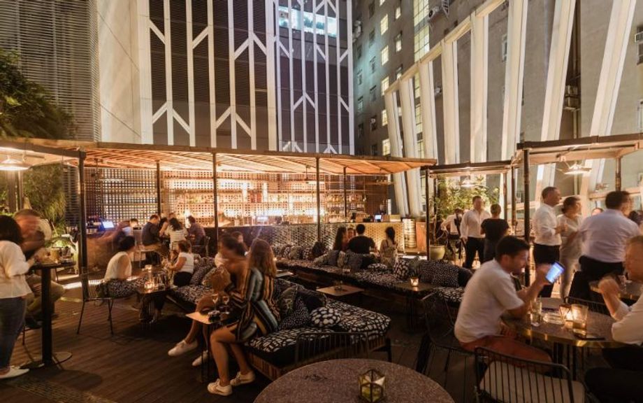S&S Hospitality Group’s al-fresco Portico terrace offers catering packages delivering its restaurant services and cuisine to clients "anywhere, anytime".