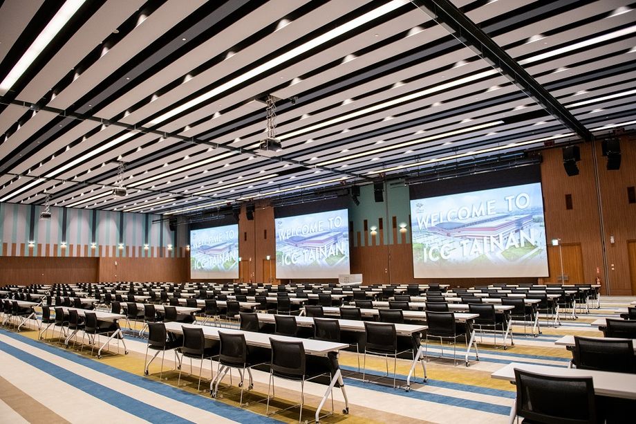 Powered by 5G technology, ICC Tainan is a cutting-edge venue for all types of events.