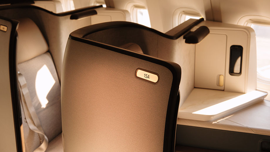 The Aria Suite, Cathay Pacific’s latest Business class innovation, offers exceptional comfort and privacy.