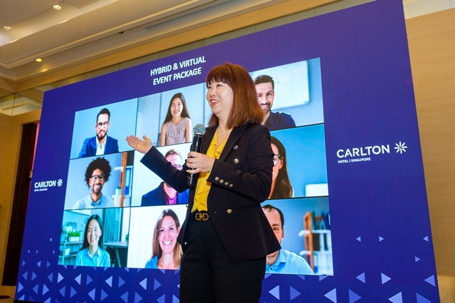 Carlton Hotel Singapore now boasts an all-new Hybrid Studio to provide end-to-end solutions for virtual and hybrid events.
