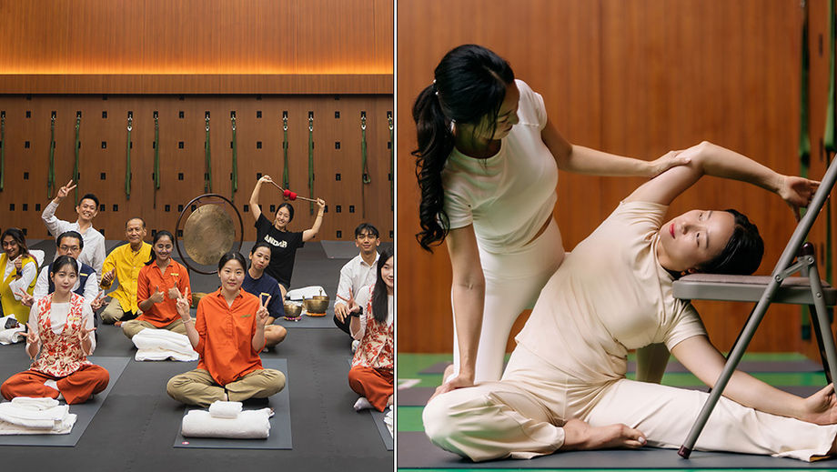 At the newly transformed Grand Hyatt Singapore, Damai House offers curated group wellness programmes like the Sound Bath Therapy and a range of expert-led fitness classes at its cutting-edge wellness facilities.
